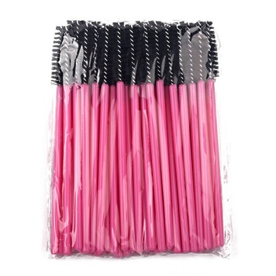 Wholesale Disposable Glitter Mascara Wand Eyelash Extension Brushes High Quality Eyebrow Brush